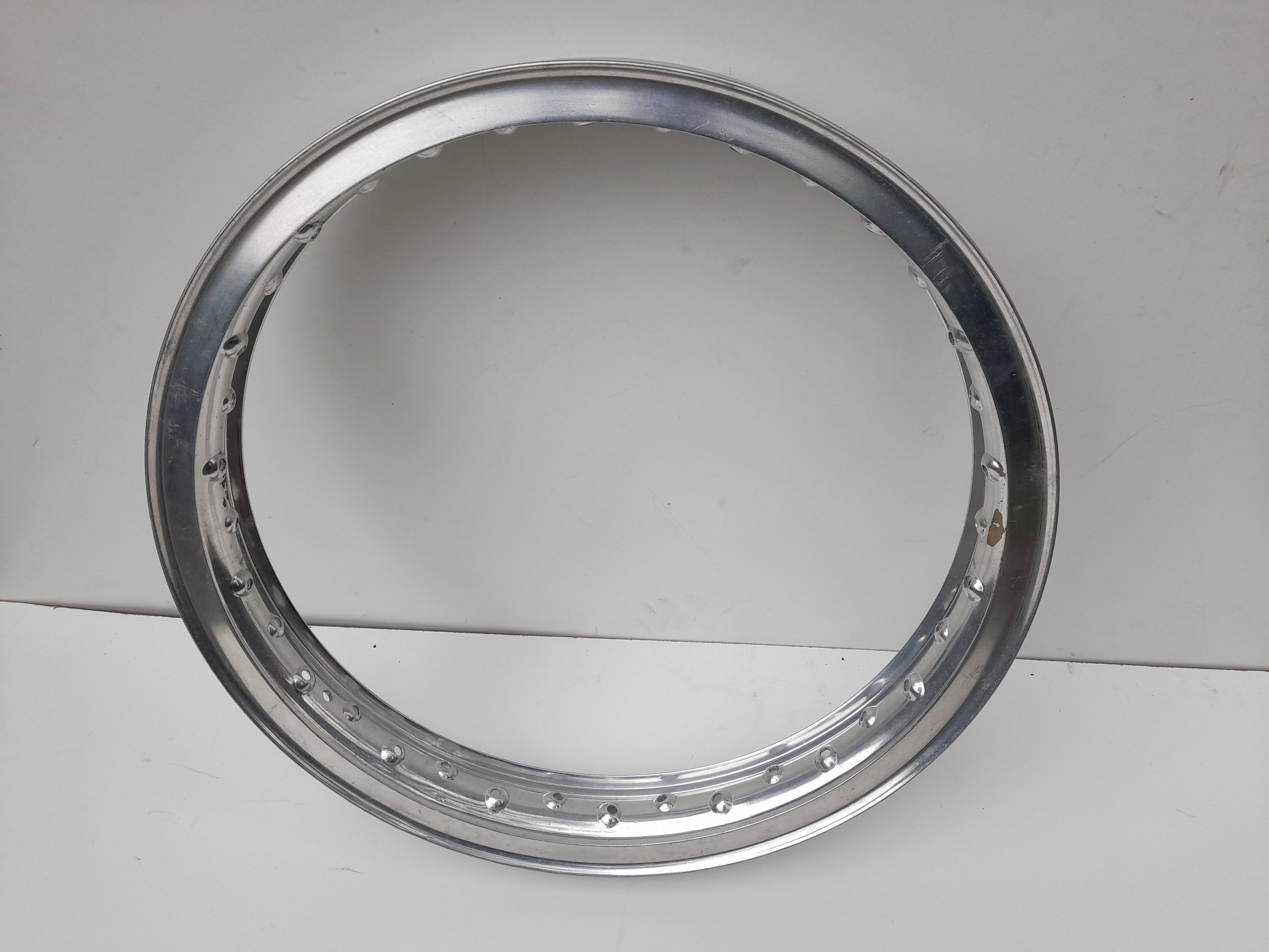 Ducati aluminium wheel rim. Borrani WM3 19 x 36. — Classic Ducati